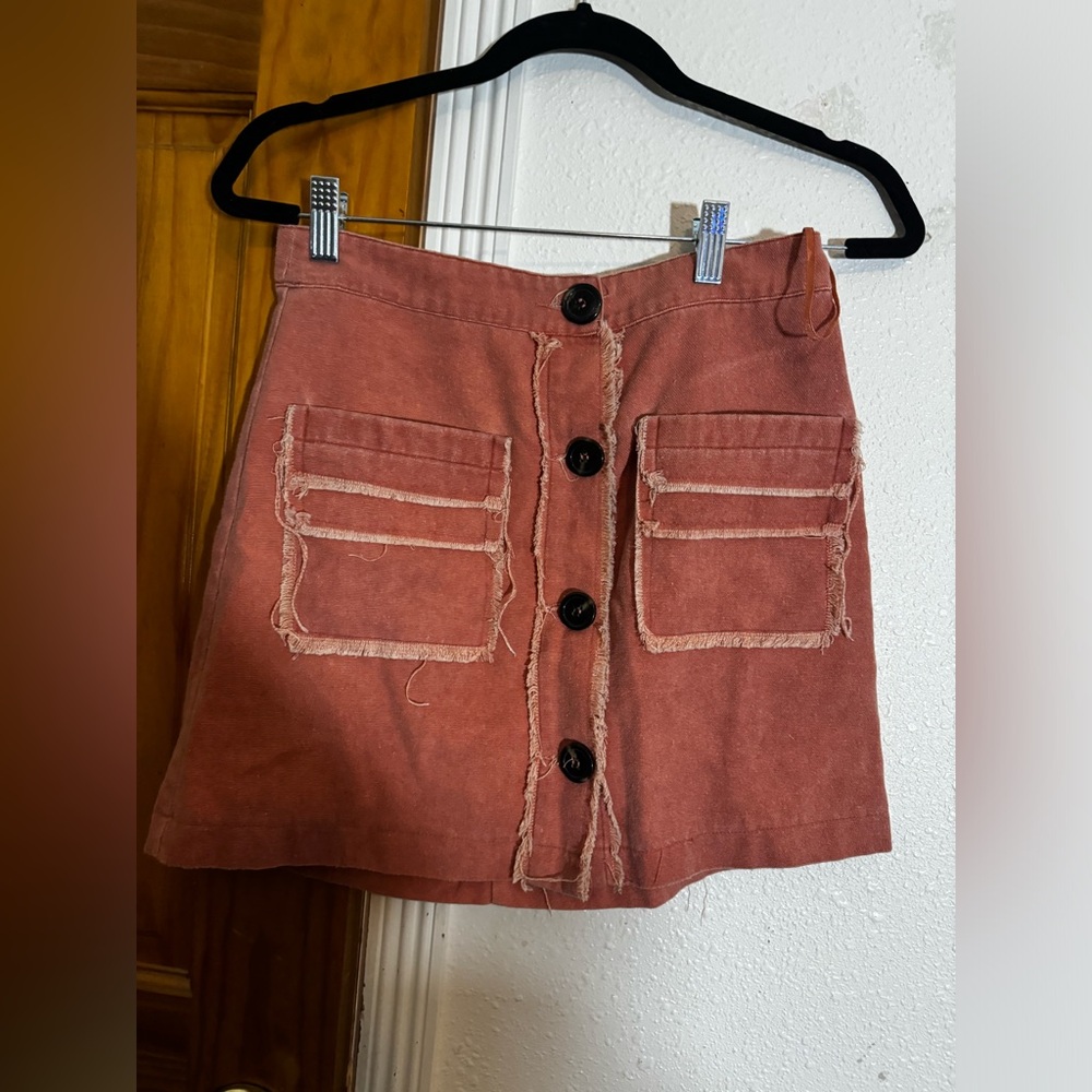 Honey Belle Skirt Peach color size Small